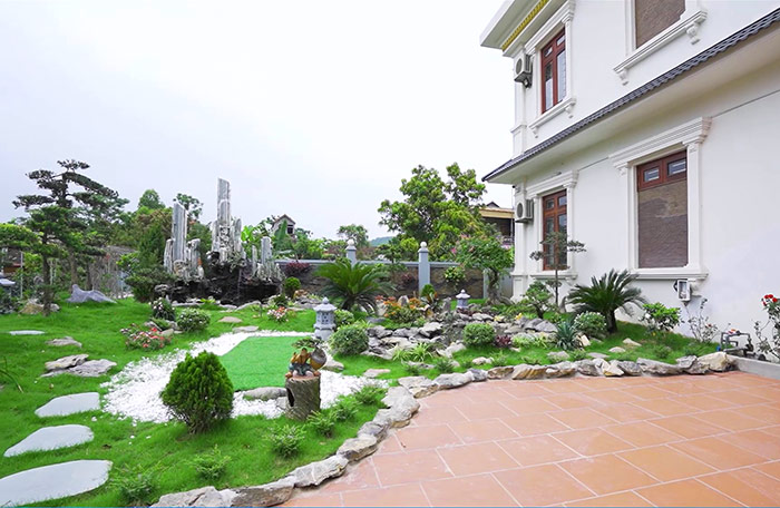 THIẾT KẾ THI CÔNG SÂN VƯỜN BIỆT THỰ CẦN THƠ