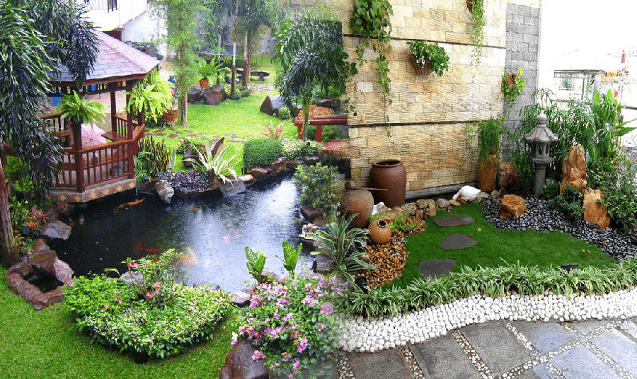 THIẾT KẾ THI CÔNG SÂN VƯỜN BIỆT THỰ CẦN THƠ